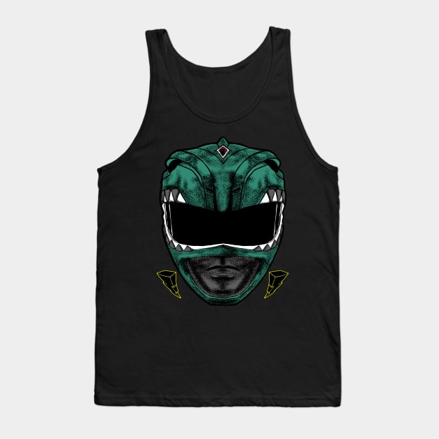 power ranger green strom Tank Top by sunflow